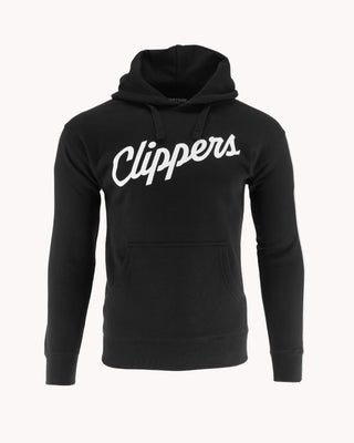 Clippers Script Logo Black Hoodie