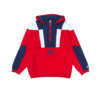 Big Kid Red Clippers Half Zip Pullover Jacket - LA CLIPPERS TEAM STORESTARTER40 - 000023 - S
