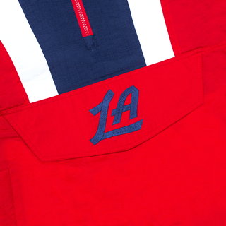 Big Kid Red Clippers Half Zip Pullover Jacket - LA CLIPPERS TEAM STORESTARTER40 - 000023 - S