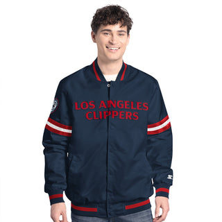 Navy Clippers Varsity Jacket - LA CLIPPERS TEAM STORESTARTER20 - 000131 - S