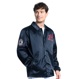 Navy LA Clippers Coaches Jacket - LA CLIPPERS TEAM STORESTARTER20 - 000130 - S