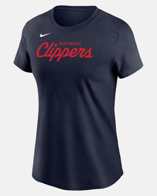 Nike Women’s San Diego Clippers Script Tee - Apparel - Navy - 30-000133-XS