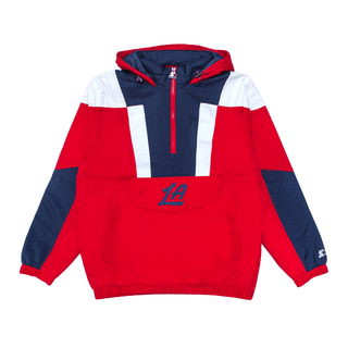 Red Clippers Half Zip Pullover Jacket - LA CLIPPERS TEAM STORESTARTER20 - 000057 - S