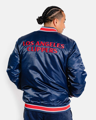 Reversible LA Clippers Varsity Jacket - Navy - 20 - 000058 - S