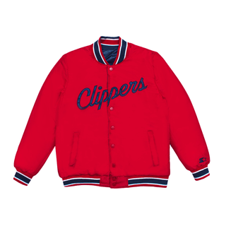 Reversible LA Clippers Varsity Jacket - LA CLIPPERS TEAM STORESTARTER20 - 000058 - S
