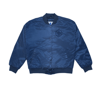 Women’s Navy Cropped Varsity Jacket - LA CLIPPERS TEAM STORESTARTER30 - 000027 - XS