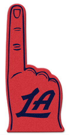 1 Fan LA Foam Finger - Accessories - 72-000120