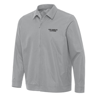 Clippers Gray Lightweight Coach’s Jacket