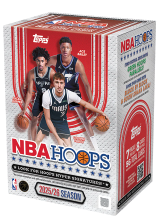 2025-26 Topps NBA Hoops Basketball Value Box
