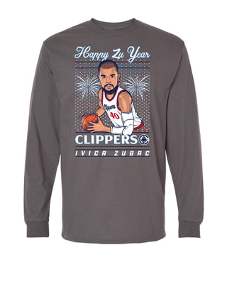 Happy Zu Year Ivica Zubac Long Sleeve Tee