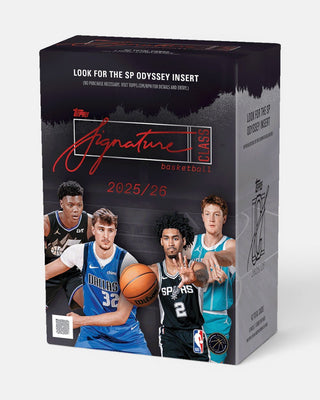 2025-26 Topps Signature Class Basketball Value Box - Accessories - 72-000158