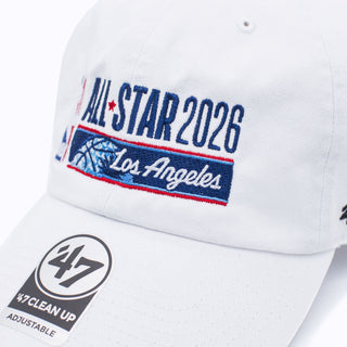 2026 NBA All - Star White Dad Hat - Headwear - White - 60 - 000202