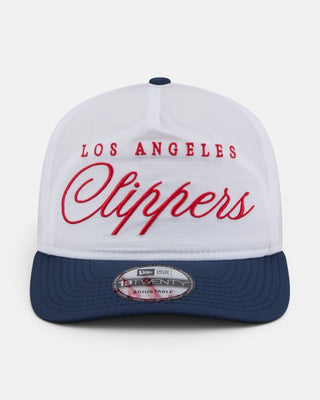 '25 NBA Draft Clippers Two-Tone Golfer Hat - Headwear - White/Navy - 60-000129