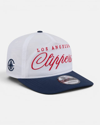 '25 NBA Draft Clippers Two-Tone Golfer Hat - Headwear - White/Navy - 60-000129