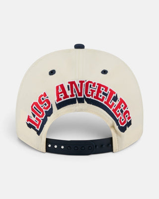 950AF Two-Tone LA Rear Snapback Hat - Headwear - White - 60-000328
