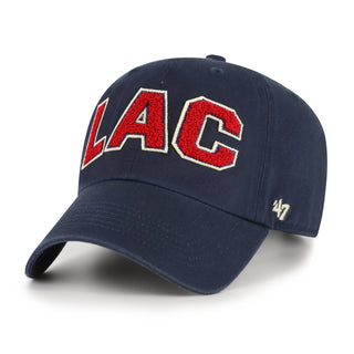 LA Clippers LAC Chenille Strapback Hat
