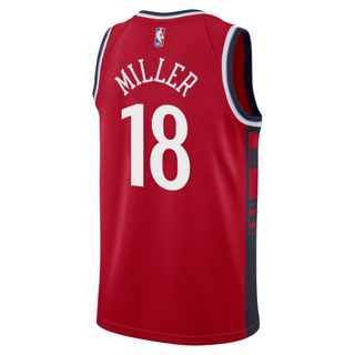 Baba Miller Statement Swingman Jersey - Jerseys - Red - 11-000232-XS