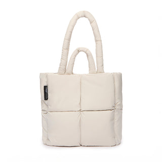 Beige LA Clippers Puffer Tote Bag - Accessories - 51 - 000011