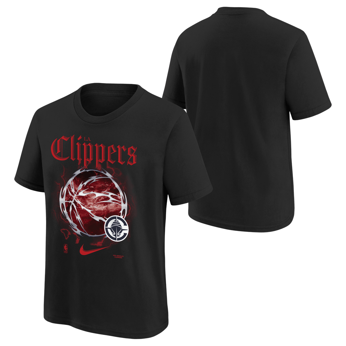 Big Kid Basketball Graphic M90 Tee - Apparel - S - 40-000095-S