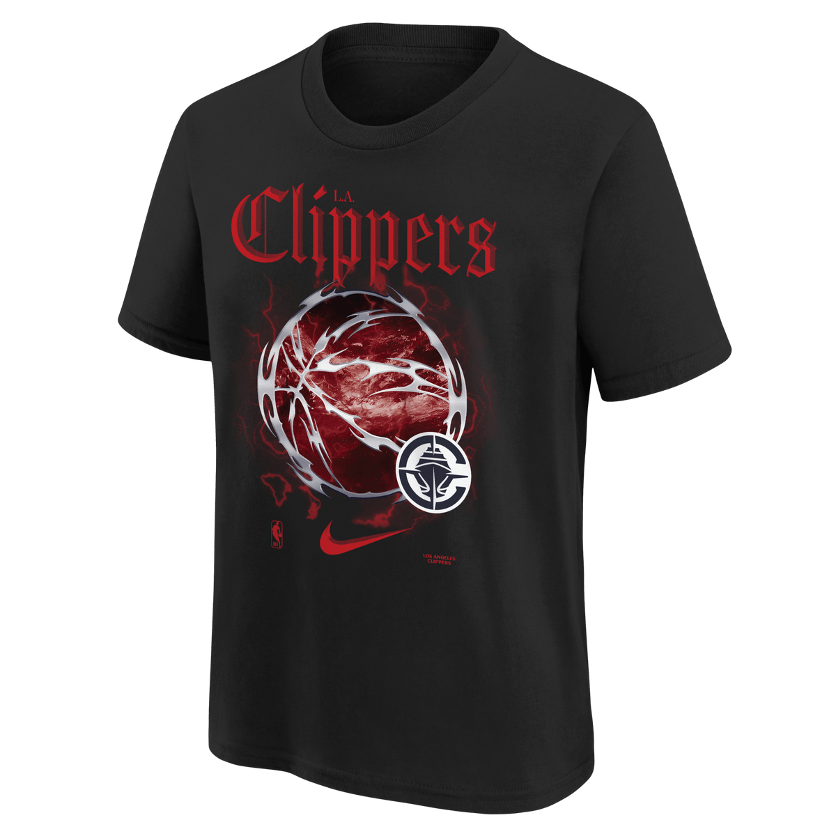 Big Kid Basketball Graphic M90 Tee - Apparel - S - 40-000095-S