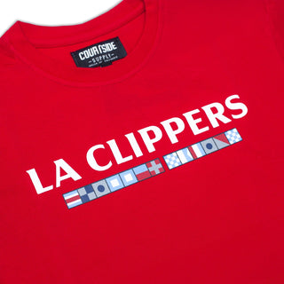 Big Kid LA Clippers T-Shirt - LA CLIPPERS TEAM STORECourtside Supply40 - 000078 - XS(4/5)