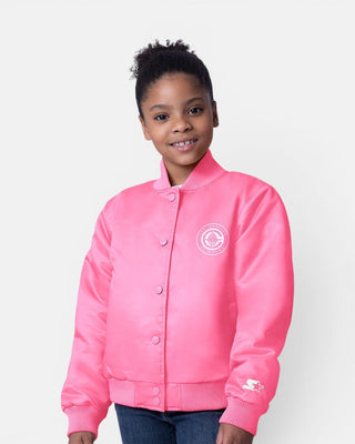 Big Kid Pink Varsity Jacket - Pink - 40-000024-S