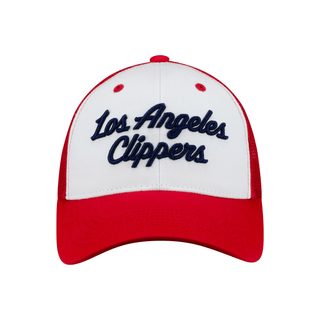 Big Kid Two - Tone Script Snapback Trucker Hat - Headwear - White/Red - 60 - 000008