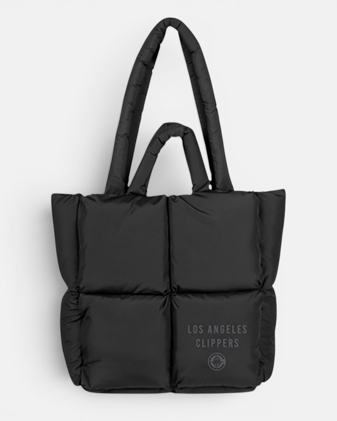Black LA Clippers Puffer Tote Bag - Accessories - 51-000015