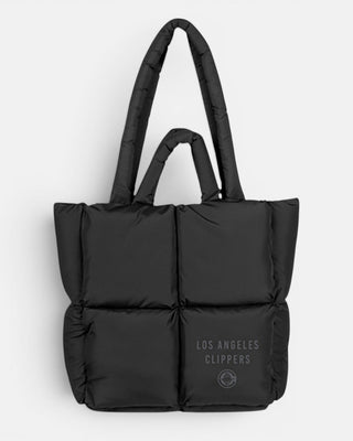 Black LA Clippers Puffer Tote Bag - Accessories - 51-000015