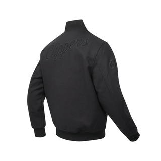 Black LA Clippers Wool Varsity Jacket - LA CLIPPERS TEAM STOREPro Standard20 - 000112 - S