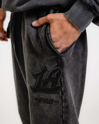 Black LA Enzyme Washed Sweatpants - Apparel - Black - 21 - 000031 - S