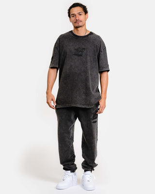 Black LA Enzyme Washed Tee - Apparel - Black - 20-000213-S