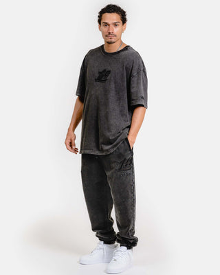 Black LA Enzyme Washed Tee - Apparel - Black - 20-000213-S