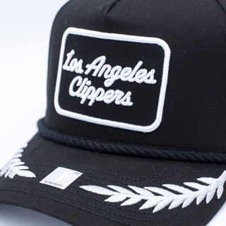 Black Los Angeles Clippers Leaves Snapback - LA CLIPPERS TEAM STORENew Era60 - 000088