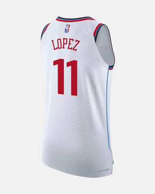 Brook Lopez Association Authentic Jersey - Jerseys - White - 10-000105-40/S