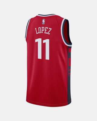 Brook Lopez Statement Swingman Jersey - Jerseys - Red - 11-000142-XS