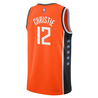Cam Christie '25 - '26 City Edition Swingman Jersey - Jerseys - Orange - 11-000150-XS
