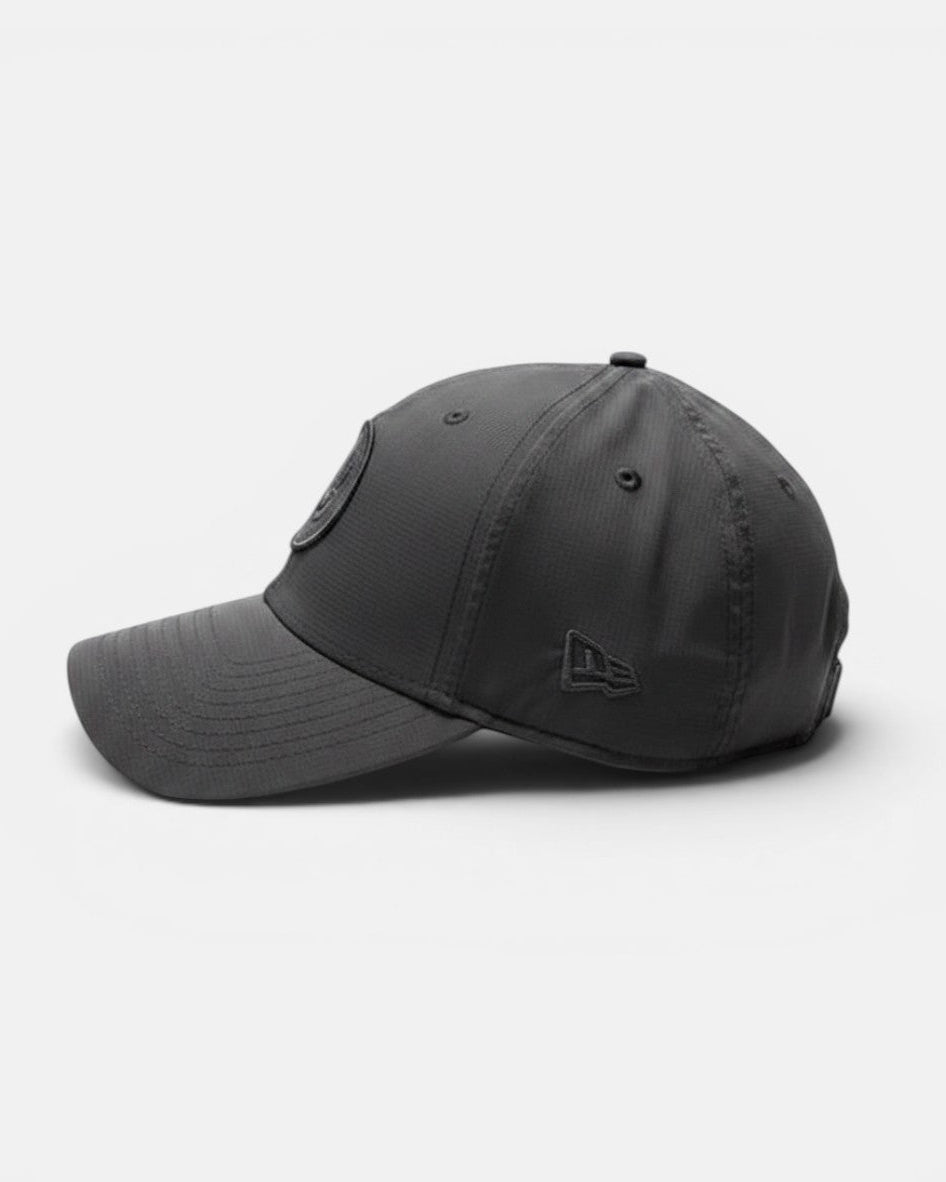 Casual Classic Black Strapback Hat - Headwear - Black - 60-000248