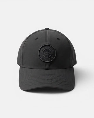 Casual Classic Black Strapback Hat - Headwear - Black - 60-000248
