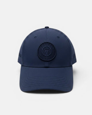 Casual Classic Navy Strapback Hat - Headwear - Navy - 60-000245