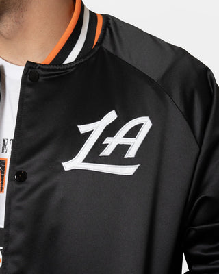 City Edition Braves Tribute Satin Jacket - Apparel - Black - 20-000237-S