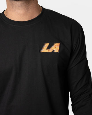 City Edition LA Long Sleeve Tee - Apparel - Black - 20-000319-S