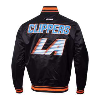 City Edition Satin Varsity Jacket - Apparel - Black - 20-000217-S