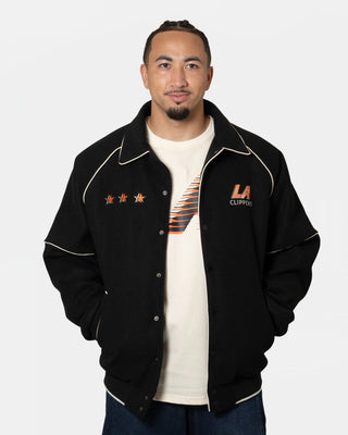 City Edition Wool Star Jacket - Apparel - Black - 20-000314-S