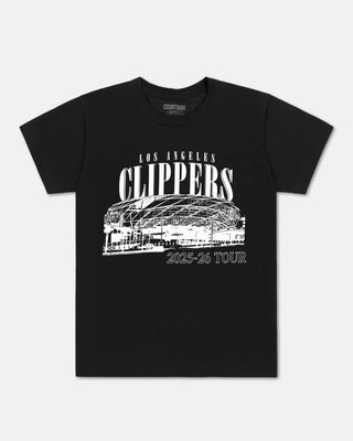 Clippers 2025 - 26 Tour Tee - Apparel - Black - 20 - 000440 - S