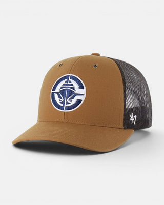 Clippers Carhartt Trucker Strapback Hat - Headwear - Brown - 60-000175