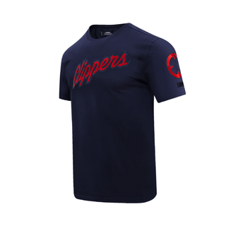 Clippers Chenille Double Knit T-Shirt - LA CLIPPERS TEAM STOREPro Standard20 - 000054 - S
