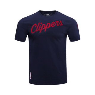 Clippers Chenille Double Knit T-Shirt - LA CLIPPERS TEAM STOREPro Standard20 - 000054 - S