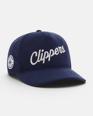 Clippers Corduroy Strapback Hat - Headwear - Navy - 60-000158