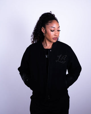 Clippers Crystal Wool Jacket - Apparel - Black - 30-000093-XS